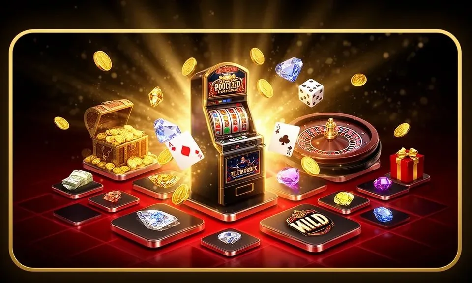 Mobile casino lobby